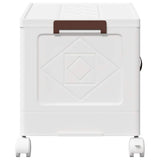 Scatola Portaoggetti Impilabile con Ruote 28 L 48,5x29,5x33 cm