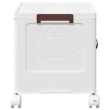 Scatola Portaoggetti Impilabile con Ruote 28 L 48,5x29,5x33 cm