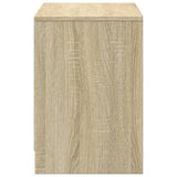 Mobile Porta TV con LED Rovere Sonoma 100x34x50cm in Truciolato