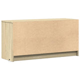 Mobile Porta TV con LED Rovere Sonoma 100x34x50cm in Truciolato