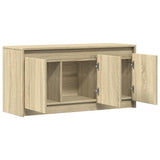 Mobile Porta TV con LED Rovere Sonoma 100x34x50cm in Truciolato