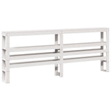 Giroletto con Testiera senza Materasso Bianco 120x200 cm