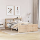 Giroletto con Testiera 140x200 cm in Legno Massello di Pino