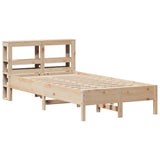 Letto senza Materasso 90x200 cm in Legno Massello di Pino