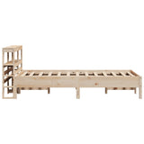 Letto senza Materasso 90x200 cm in Legno Massello di Pino