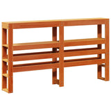 Letto senza Materasso Marrone Cera 90x190 cm in Legno di Pino