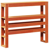 Letto senza Materasso Marrone Cera 75x190 cm in Legno di Pino