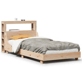 Letto senza Materasso 90x190 cm in Legno Massello di Pino