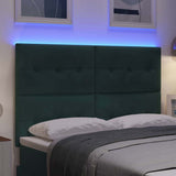 Testiera LED con luci a strisce a LED Verde 144 cm Poliestere