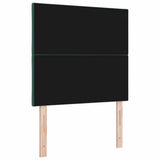 Testiera LED Verde Scuro 90 cm Velluto