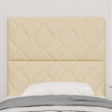 Testiera Crema 100 cm Tessuto