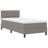 Letto a molle con testiera Talpa 80 x 200 cm Tessuto