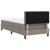 Letto a molle con testiera Talpa 80 x 200 cm Tessuto
