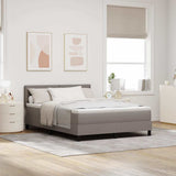 Letto a molle con materasso Talpa 140 x 190 cm Tessuto