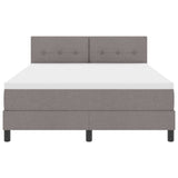 Letto a molle con materasso Talpa 140 x 190 cm Tessuto