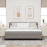 Letto a molle con testiera Talpa 180 x 200 cm Tessuto