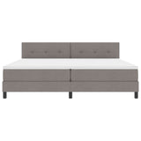 Letto a molle con testiera Talpa 200 x 200 cm Tessuto