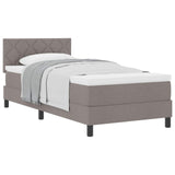 Letto a molle con cuscino Talpa 90 x 190 cm Tessuto