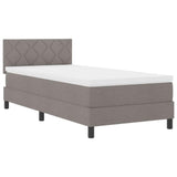Letto a molle con cuscino Talpa 90 x 190 cm Tessuto