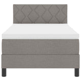 Letto a molle con cuscino Talpa 90 x 190 cm Tessuto