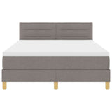 Letto a molle con materasso Talpa 140 x 190 cm Tessuto