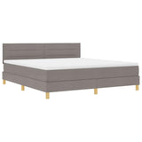Letto a molle con cuscino Talpa 180 x 200 cm Tessuto