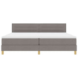 Letto a molle con cuscino Talpa 200 x 200 cm Tessuto