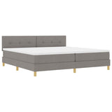 Letto a molle con cuscino Talpa 200 x 200 cm Tessuto