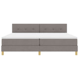 Letto a molle con cuscino Talpa 200 x 200 cm Tessuto