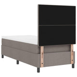 Letto a molle con testiera Talpa 90 x 190 cm Tessuto