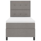 Letto a molle con testiera Talpa 90 x 190 cm Tessuto