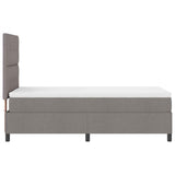 Letto a molle con testiera Talpa 90 x 190 cm Tessuto
