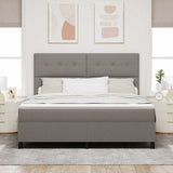 Letto a molle con testiera Talpa 180 x 200 cm Tessuto