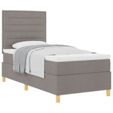 Letto a molle con materasso Talpa 90 x 200 cm Tessuto