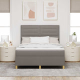 Letto a molle con materasso Talpa 140 x 200 cm Tessuto