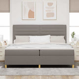 Letto a molle con materasso Talpa 200 x 200 cm Tessuto