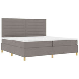 Letto a molle con materasso Talpa 200 x 200 cm Tessuto