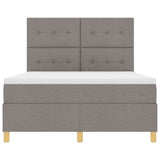 Letto a molle con materasso Talpa 140 x 200 cm Tessuto