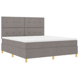 Letto a molle con materasso Talpa 180 x 200 cm Tessuto