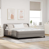 Letto a molle con materasso Talpa 180 x 200 cm Tessuto