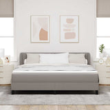 Letto a molle con testiera Talpa 180 x 200 cm Tessuto