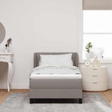 Letto a molle con testiera Talpa 90 x 190 cm Tessuto