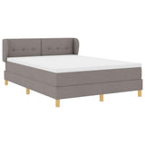 Letto a molle con testiera Talpa 140 x 200 cm Tessuto