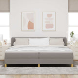Letto a molle con materasso Talpa 200 x 200 cm Tessuto