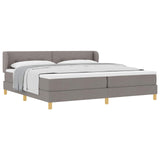 Letto a molle con testiera Talpa 200 x 200 cm Tessuto