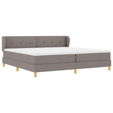Letto a molle con testiera Talpa 200 x 200 cm Tessuto