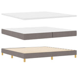Letto a molle con materasso Talpa 200 x 200 cm Tessuto