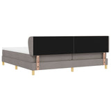 Letto a molle con testiera Talpa 200 x 200 cm Tessuto
