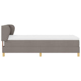 Letto a molle con materasso crema 90x200 cm Talpa 90 x 200 cm