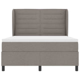 Letto a molle con materasso Talpa 140 x 190 cm Tessuto